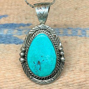 Kingman Turquoise Pendant #3466
